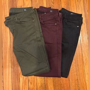 Women’s Bundle of 3 pairs of Buffalo David Bitton Pants